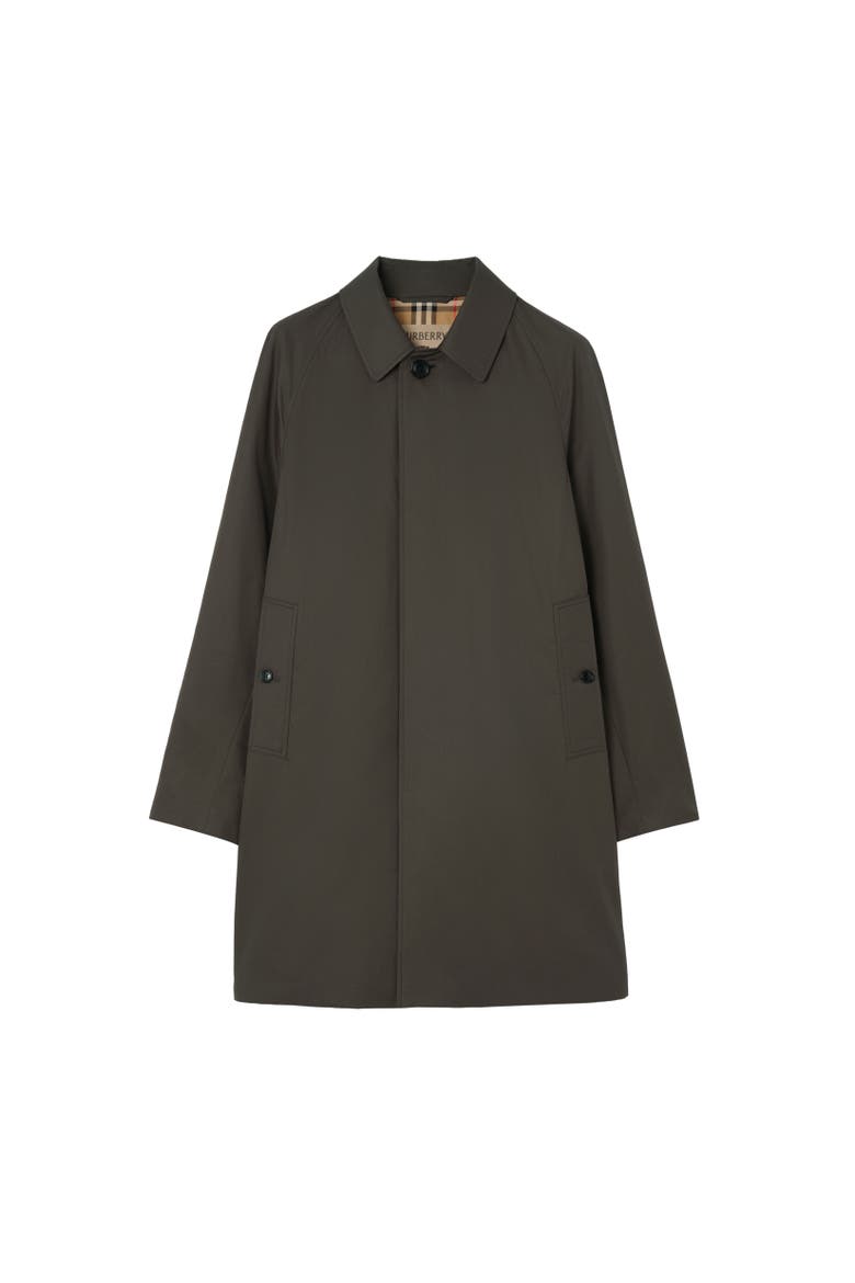Mid-length Tropical Gabardine Camden Car Coat, Alternate, color, Graphite grey