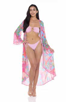 RANEES Floral Print Duster