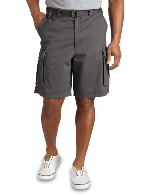 Relaxed-Fit Twill Cargo Shorts