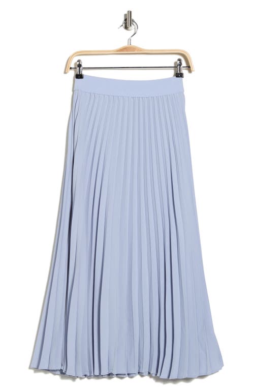 Nordstrom Pleated Midi Skirt In Blue