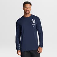 Nike Men's Nike Navy New York Yankees 2-Hit Legend Dri-FIT Long Sleeve T-Shirt