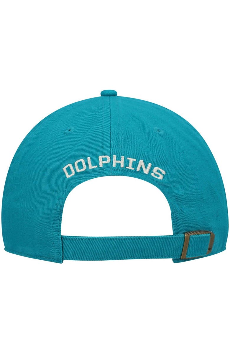 '47 Women's '47 Aqua Miami Dolphins Finley Clean Up Adjustable Hat, Alternate, color, Aqua