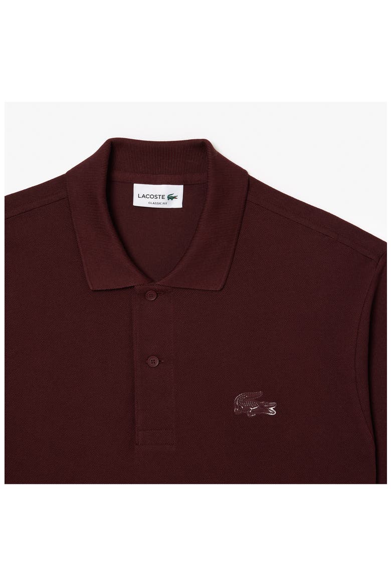 Small Croc Polo, Alternate, color, EXPRESSO