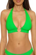 Becca Color Code Halter Bikini Top