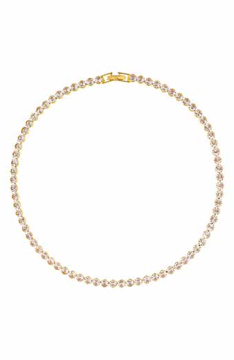 RIVKA FRIEDMAN Cubic Zirconia Tennis Necklace