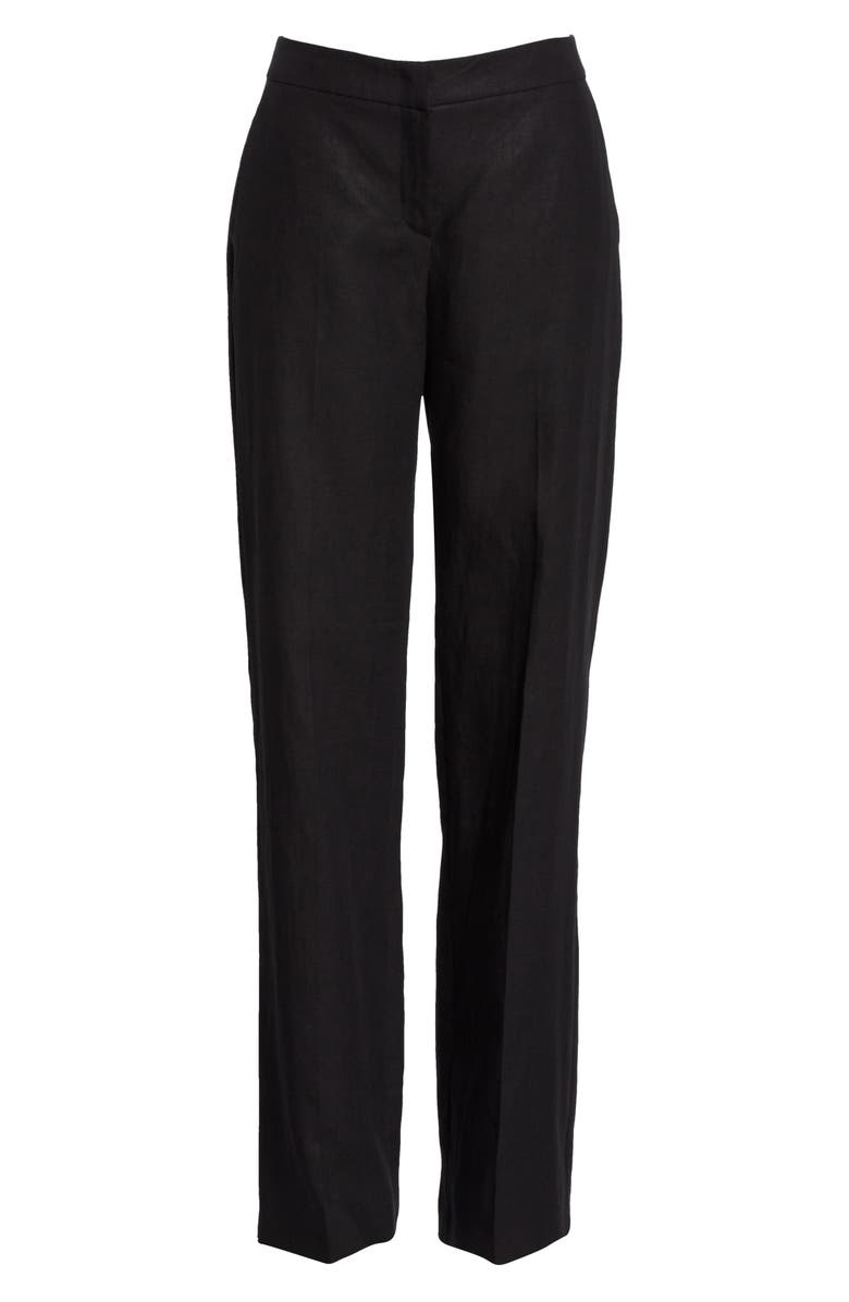 Max Mara Canneti Linen Trousers, Alternate, color, 