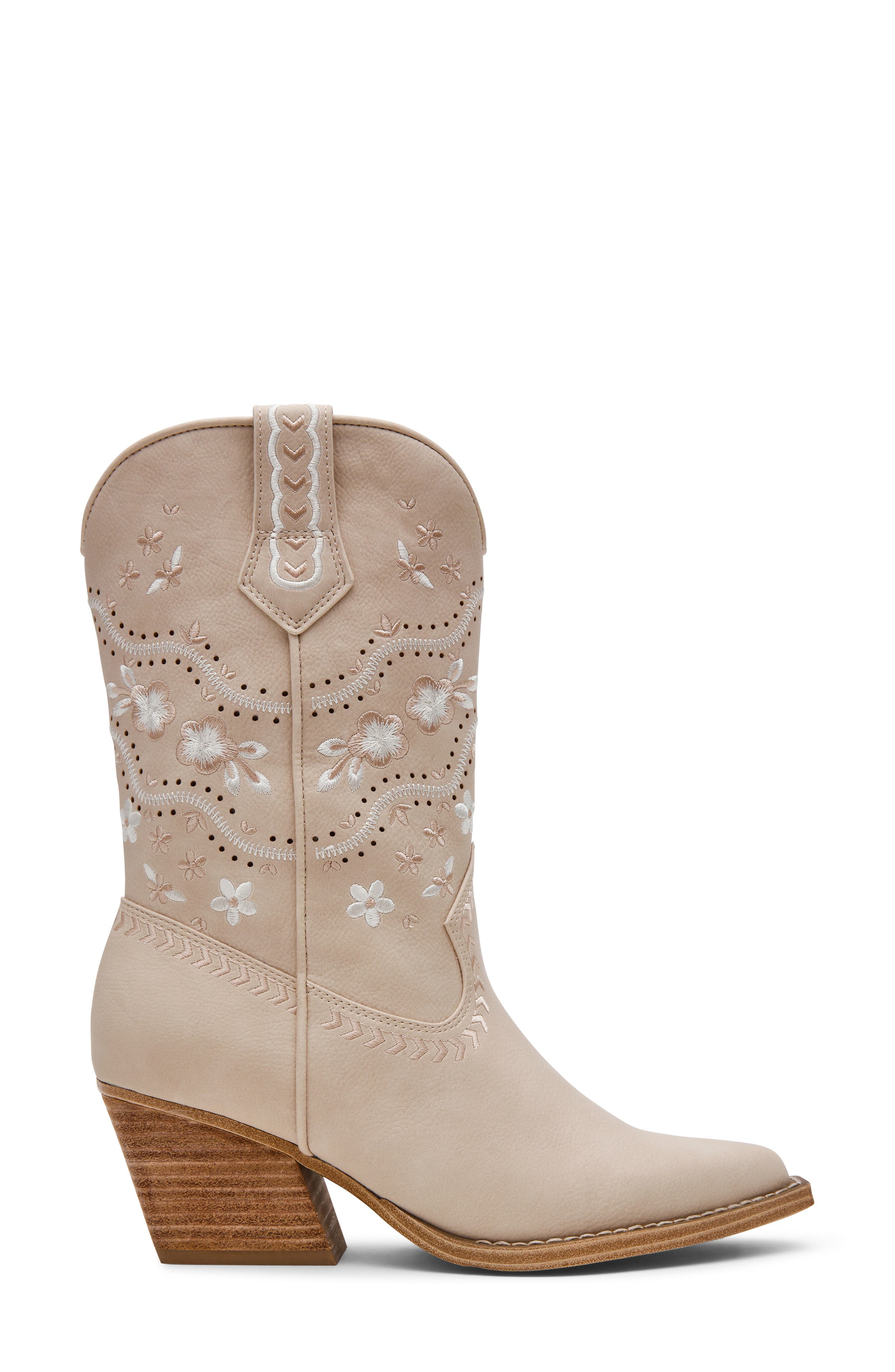 DV by Dolce Vita Avita Cowboy Boot, Alternate, color, Ivory