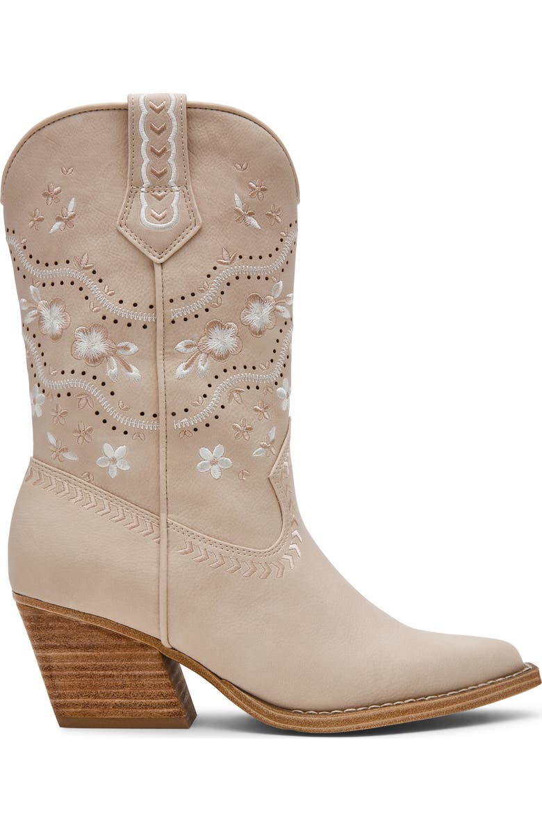 DV by Dolce Vita Avita Cowboy Boot, Alternate, color, Ivory