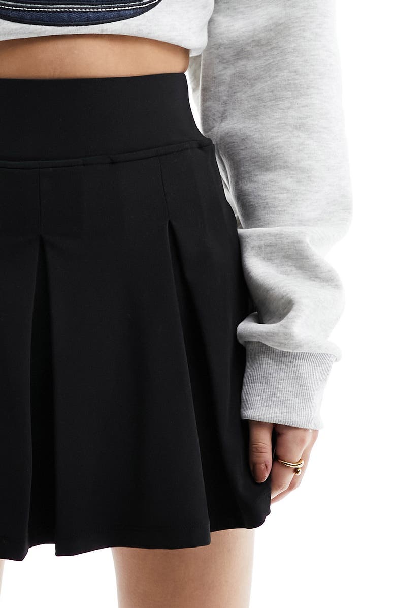 Miss Selfridge Pleated Miniskort, Alternate, color,