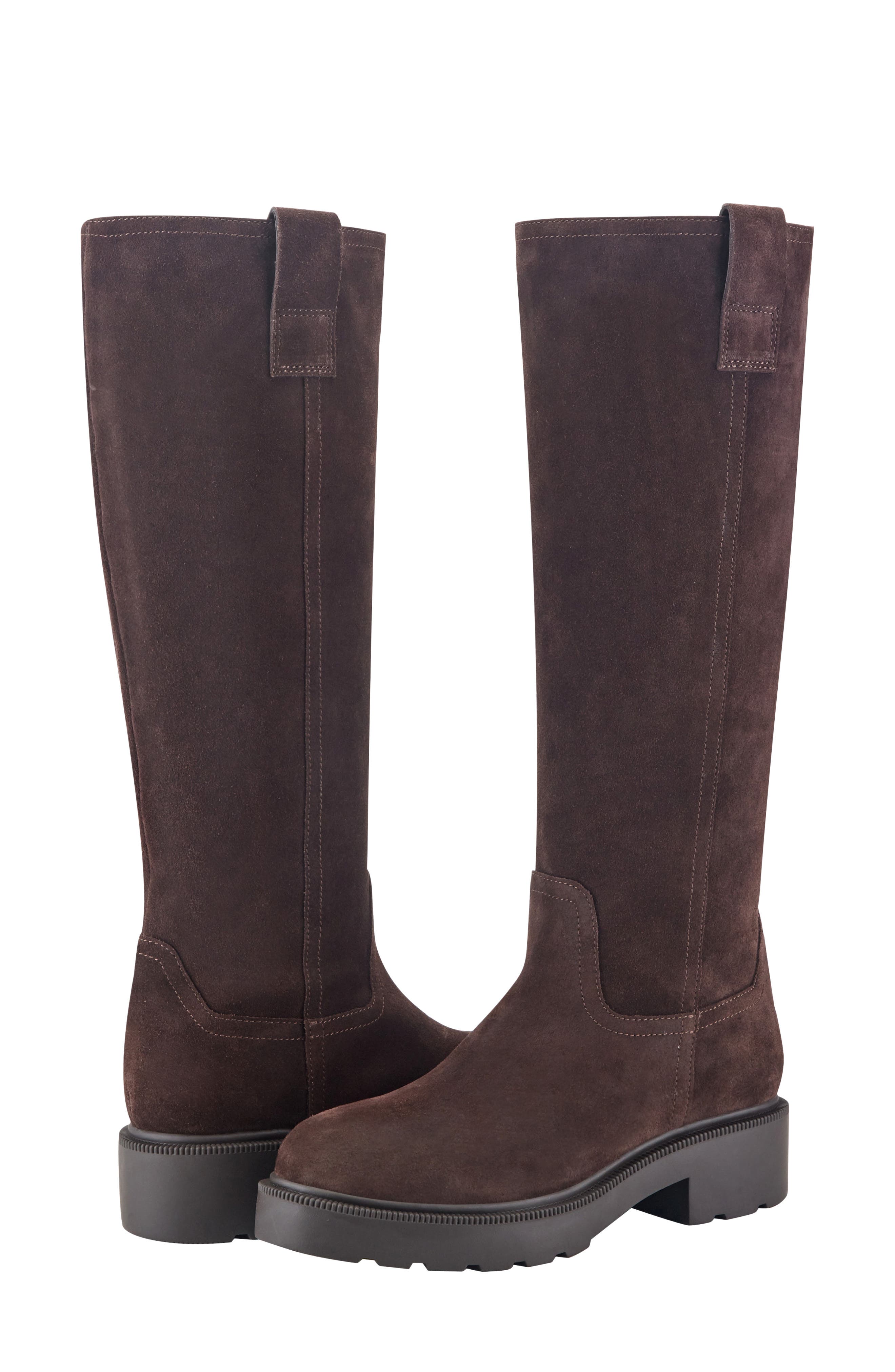 Sadler Knee High Boot, Alternate, color, DARK BROWN