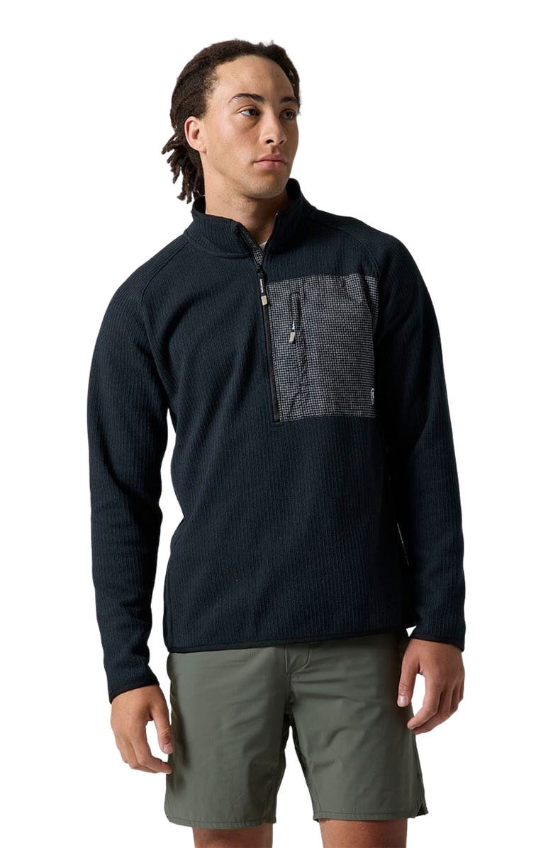 Backcountry Wander Sweater Fleece 1/2-Zip - Men's, Main, color, Black