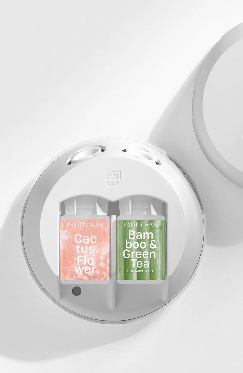 PURA Bamboo & Green Tea & Cactus Flower Smart Diffuser & Fragrance Set, Alternate, color, 