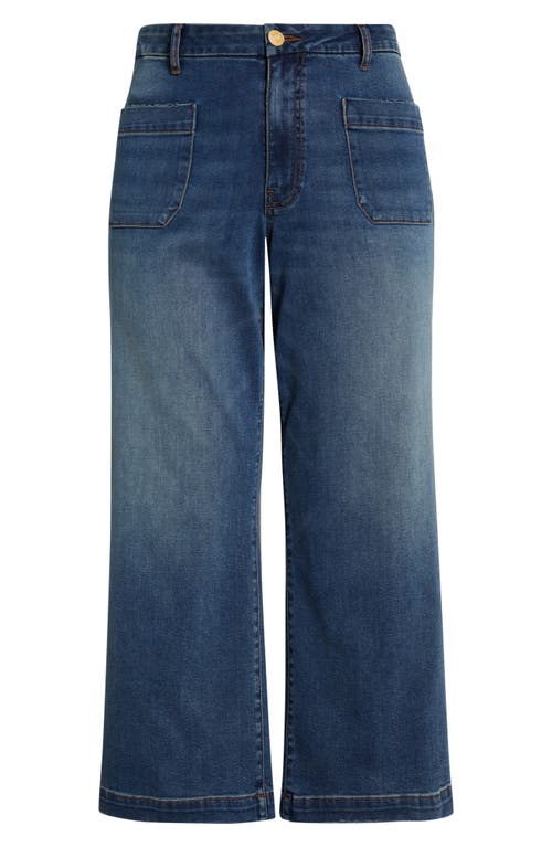 Kut From The Kloth Meg High Waist Ankle Wide Leg Jeans In Blue