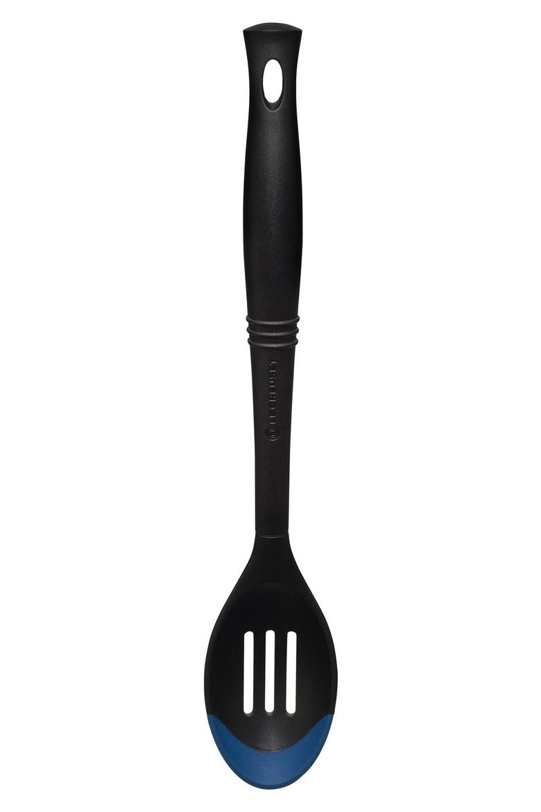 Bi-Material Slotted Spoon, Main, color, MARSEILLE