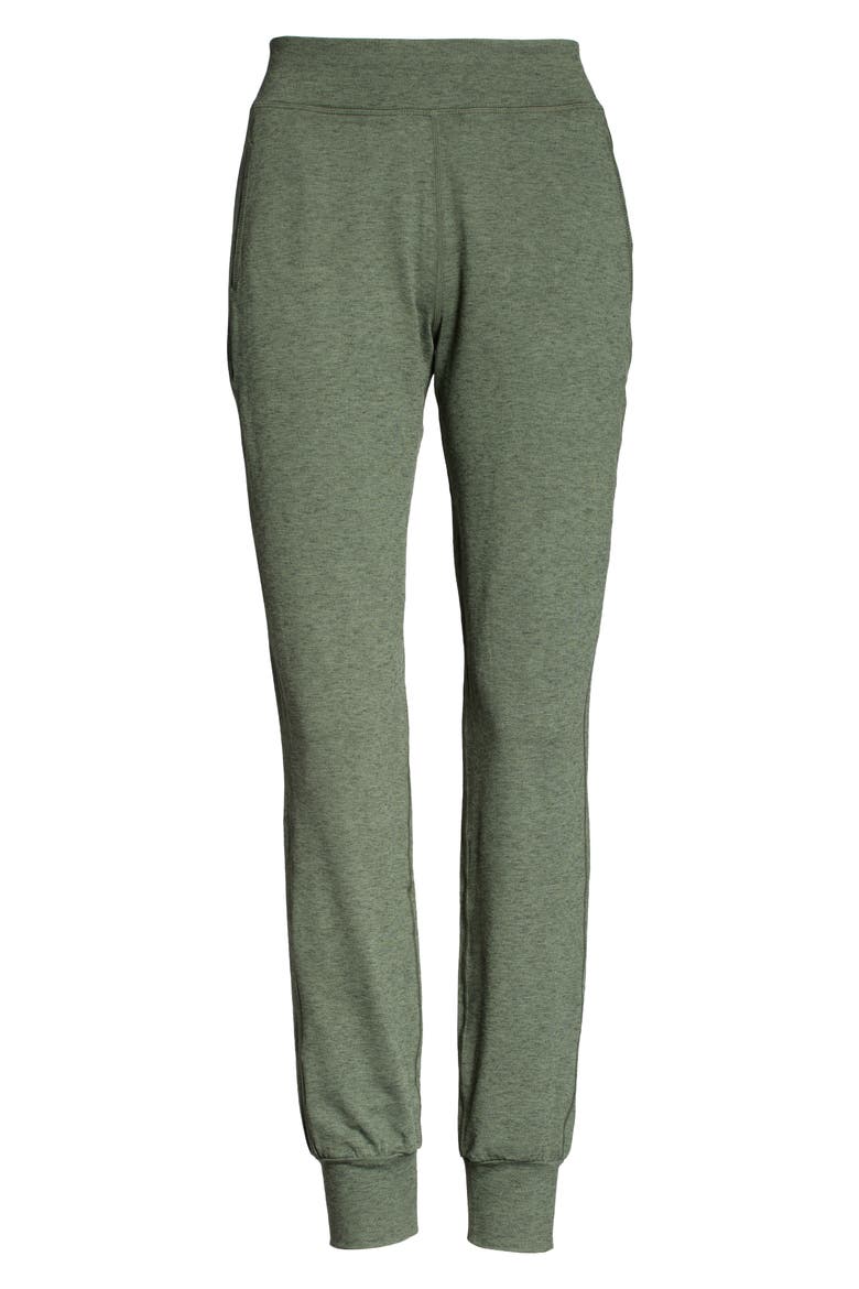 Gary Yoga Trousers, Alternate, color, OLIVE MARL
