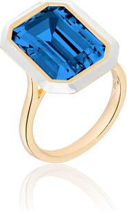 GOSHWARA Queen Emerald Cut Ring