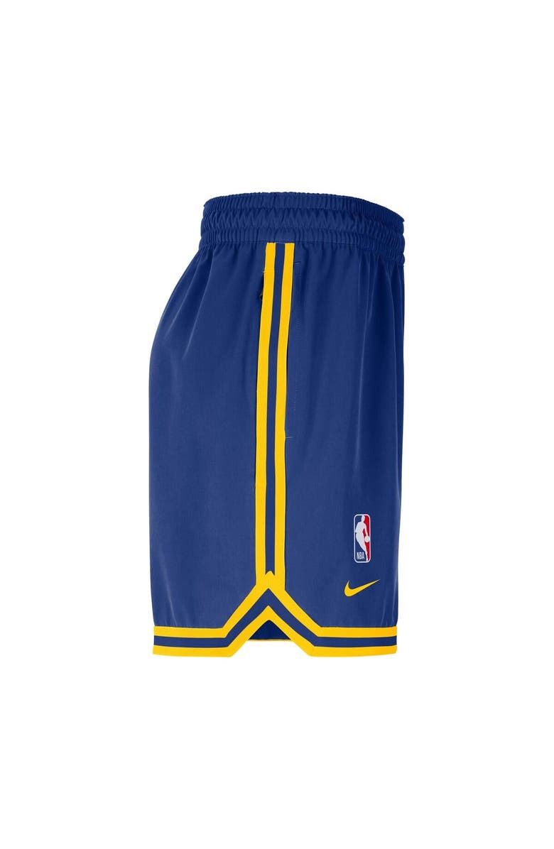 Nike Men's Nike Royal Golden State Warriors Authentic Practice DNA Woven Performance Shorts, Alternate, color, Royal