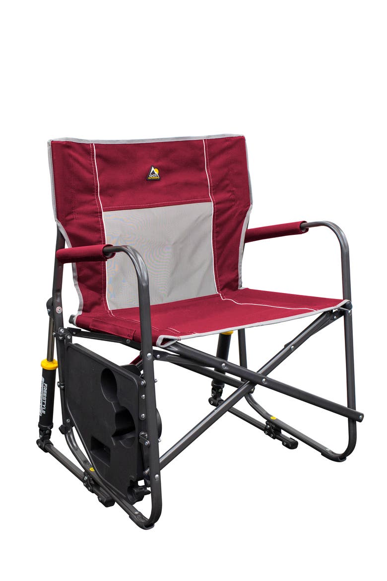 Freestyle Rocker XL with Side Table, Alternate, color, Cinnamon