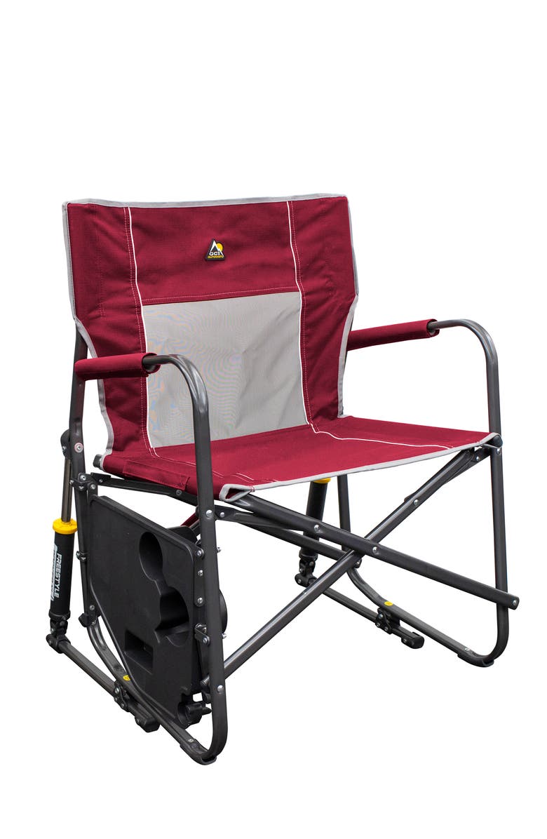 GCI Freestyle Rocker XL with Side Table, Alternate, color, Cinnamon
