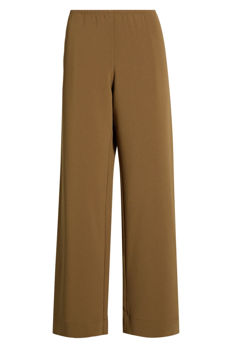 Arielle Crepe Wide Leg Pants, Main, color, TORTOISE