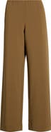 LESET Arielle Crepe Wide Leg Pants