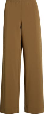 LESET Arielle Crepe Wide Leg Pants