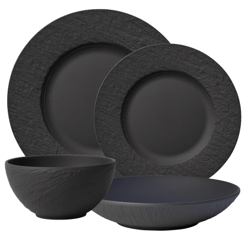 Manufacture Rock 4 Piece Plate Set