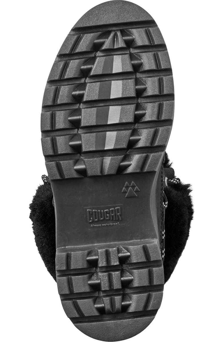 Cougar Marlow Faux Shearling Cuff Waterproof Boot, Alternate, color,