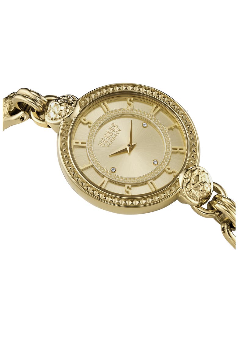 Les Docks Bracelet Watch, 36mm, Alternate, color, IP YELLOW GOLD