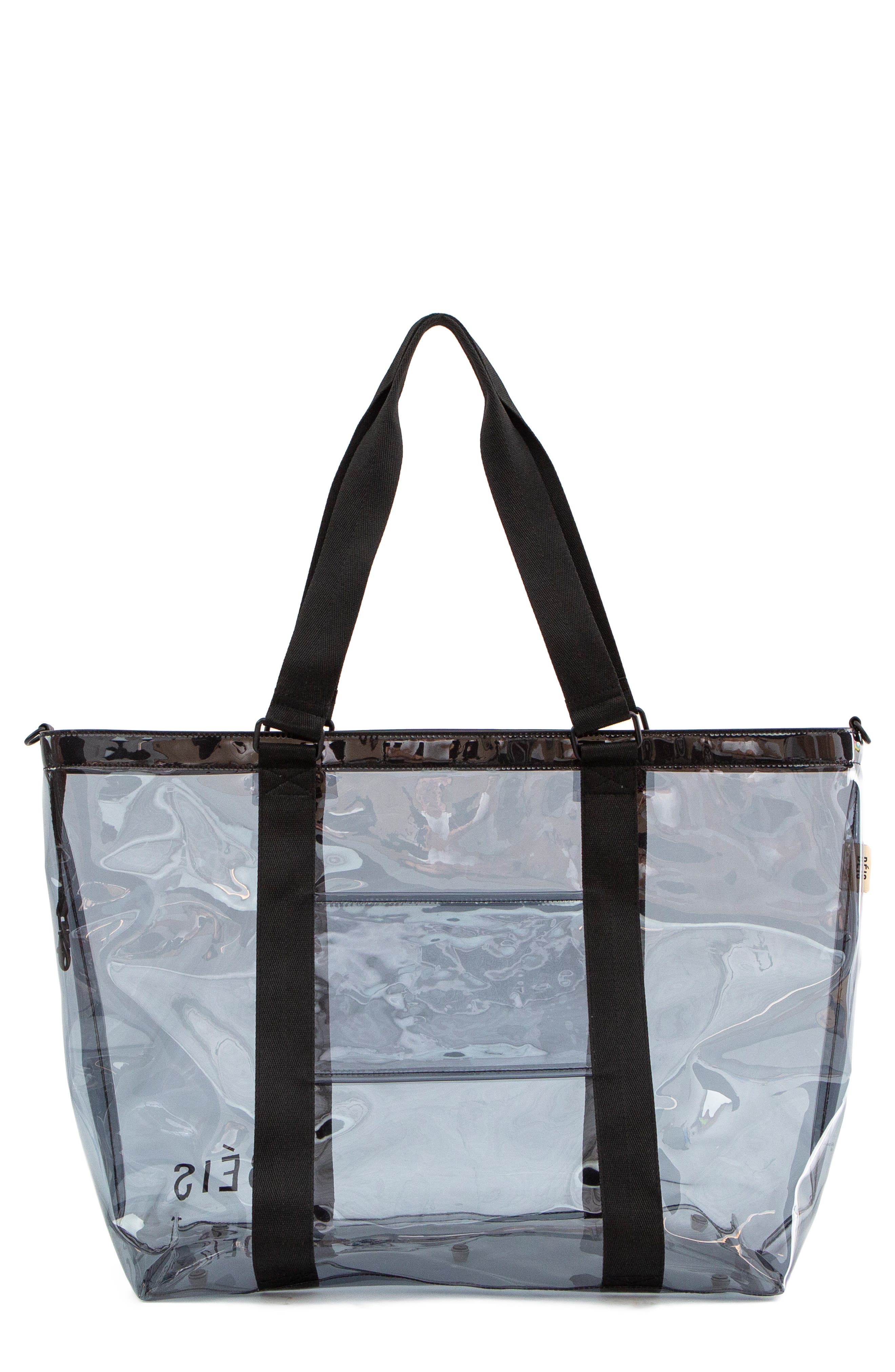 Béis Transparent Beach Tote, Main, color, 