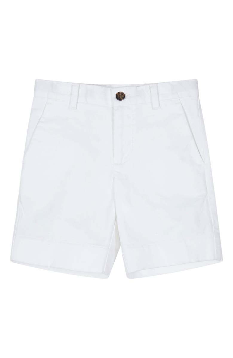 Reiss Kids' Wicket Sr. Cotton Chino Shorts, Main, color, White
