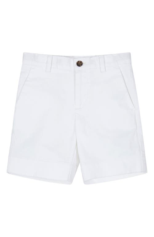 Reiss Kids' Wicket Sr. Cotton Chino Shorts In White