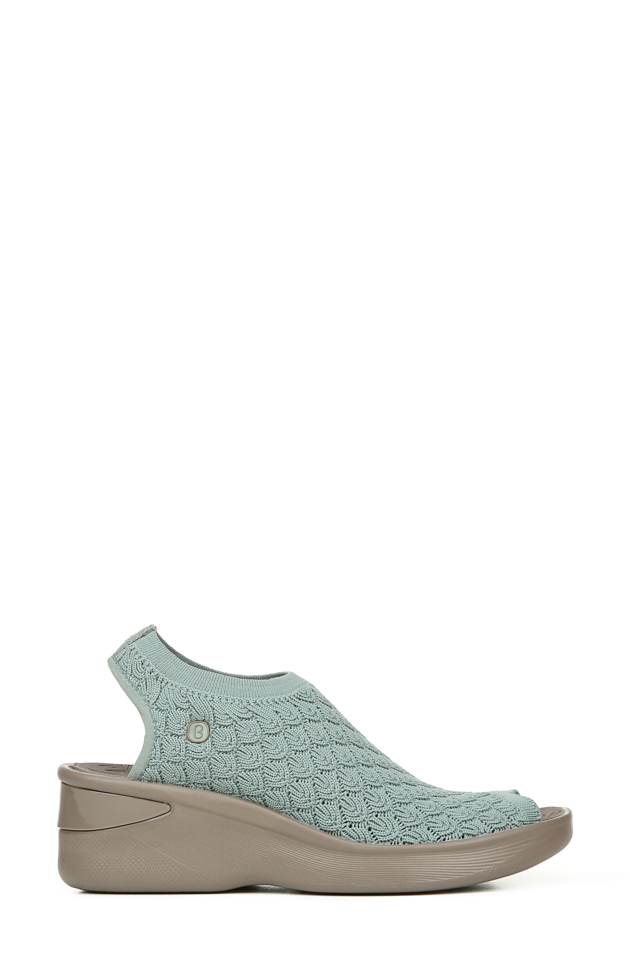 BZees Secret Peep Toe Knit Sneaker (Women) | Nordstromrack