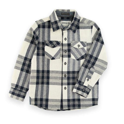 Sovereign Code Kids'  Redwood Button Down Shirt
