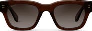 WMP Eyewear Clint - 50mm Rectangular Polarized Sunglasses