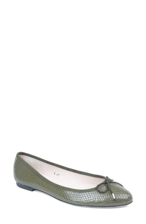 Luxe Textured Ballet Flat (Women)