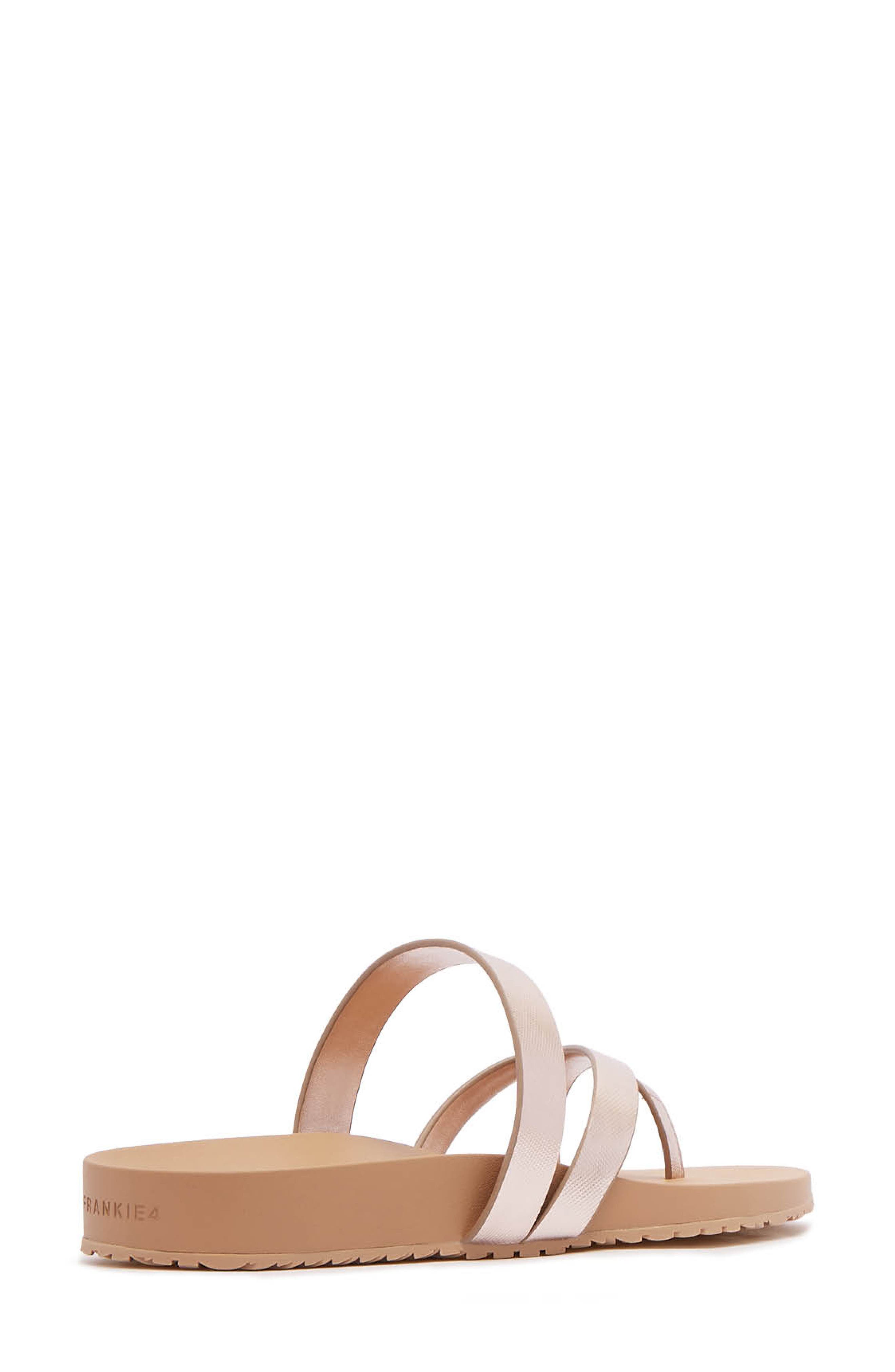 Isla Waterproof Toe Loop Sandal, Alternate, color, ROSE GOLD