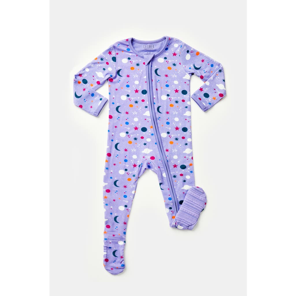 Clover Baby & Kids Soft & Stretchy Zipper Footie
