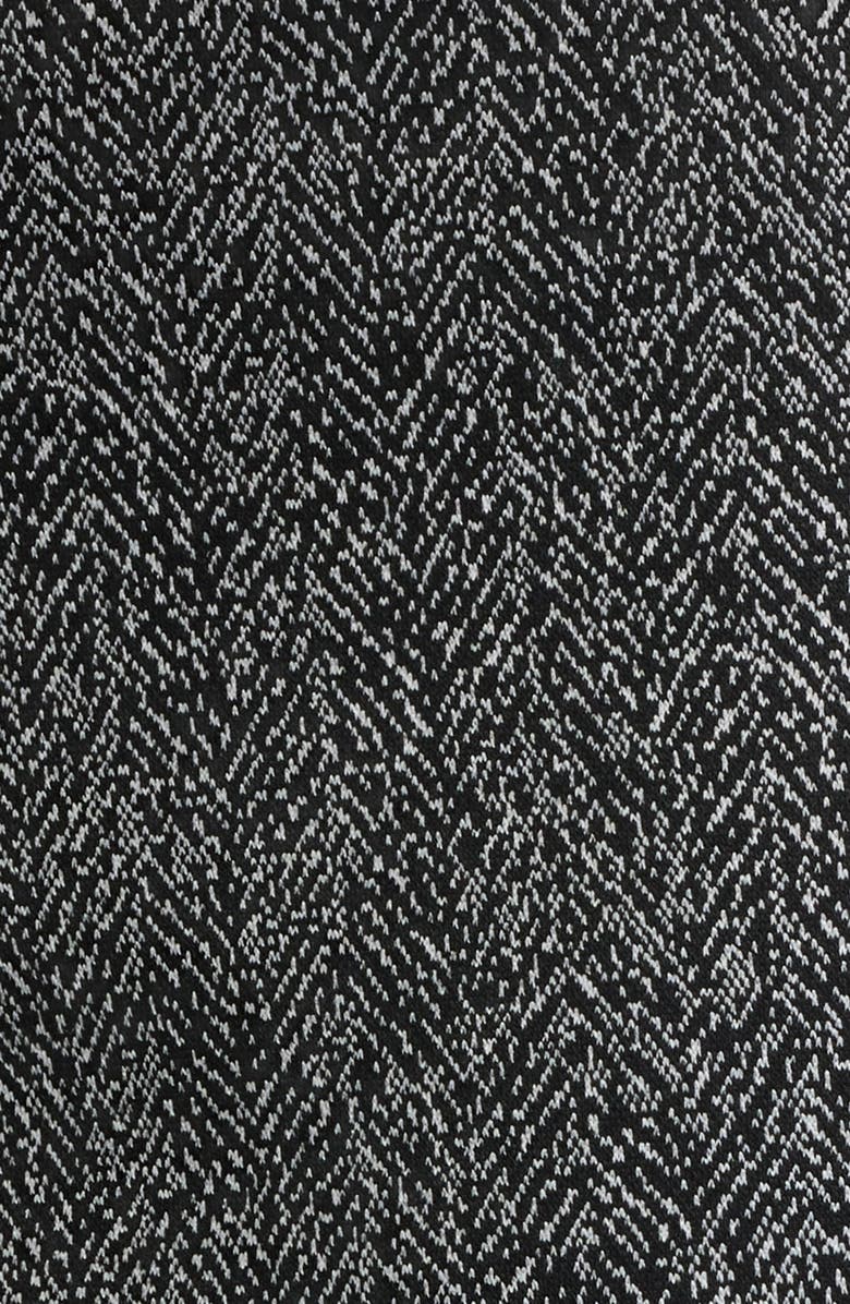 Anne Klein High Waist Pull-On Wide Leg Pants, Alternate, color, Anne Black Multi