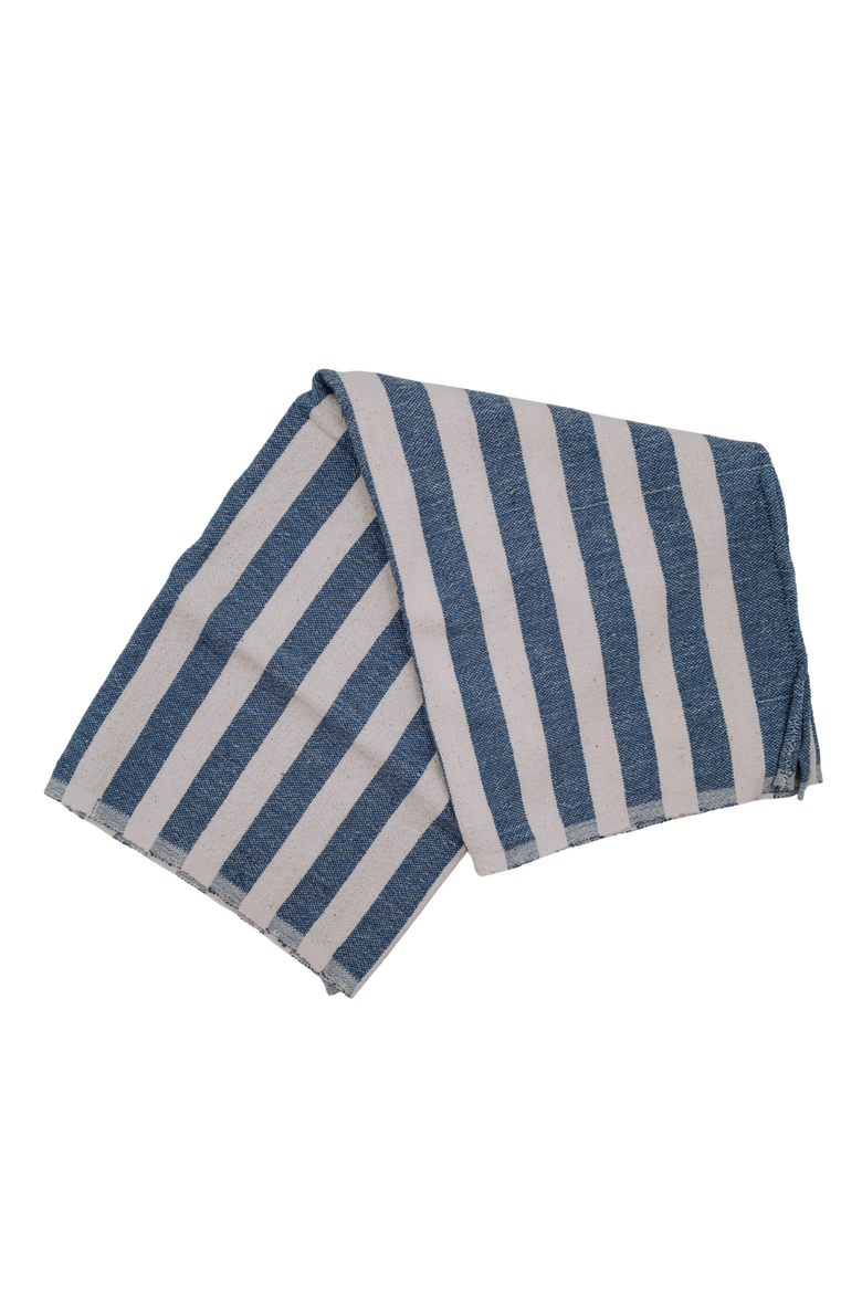 Stripe Towel, Main, color, Chambray