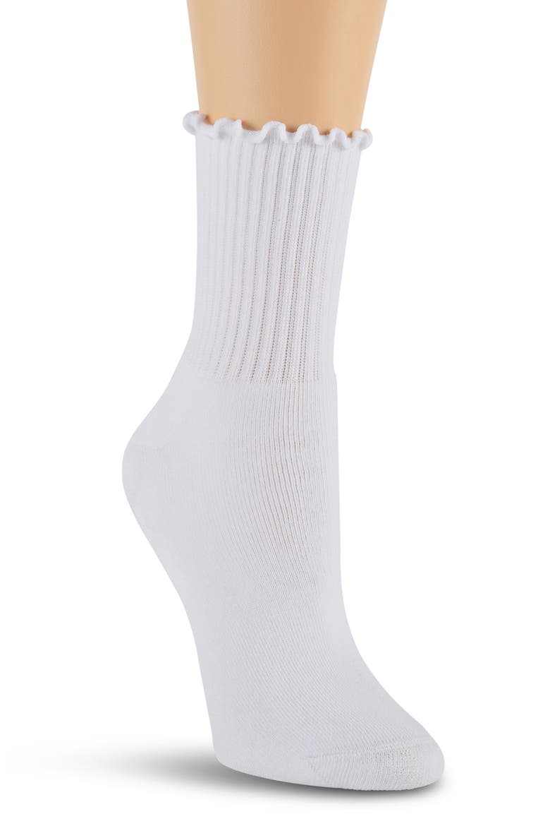 Assorted 6-Pack Cushioned Crew Socks, Alternate, color, BLUE/ WHITE