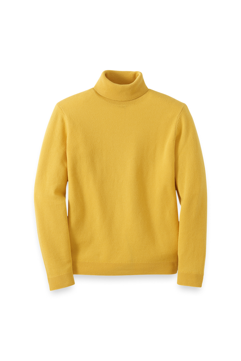 Cashmere Turtleneck Sweater, Main, color, Gold