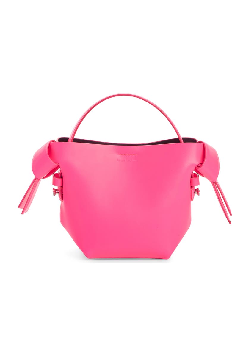Acne Studios Micro Musubi Fluorescent Bag, Alternate, color,