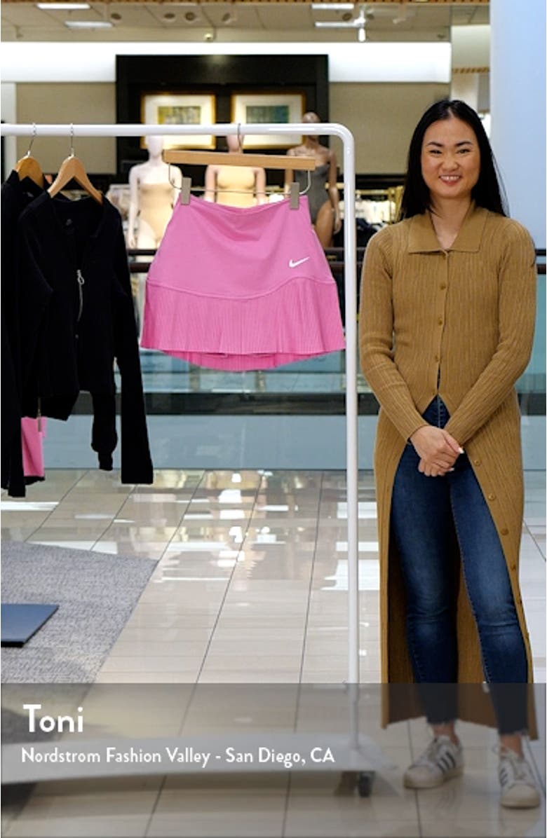 Dri-FIT Pleated Miniskirt, sales video thumbnail