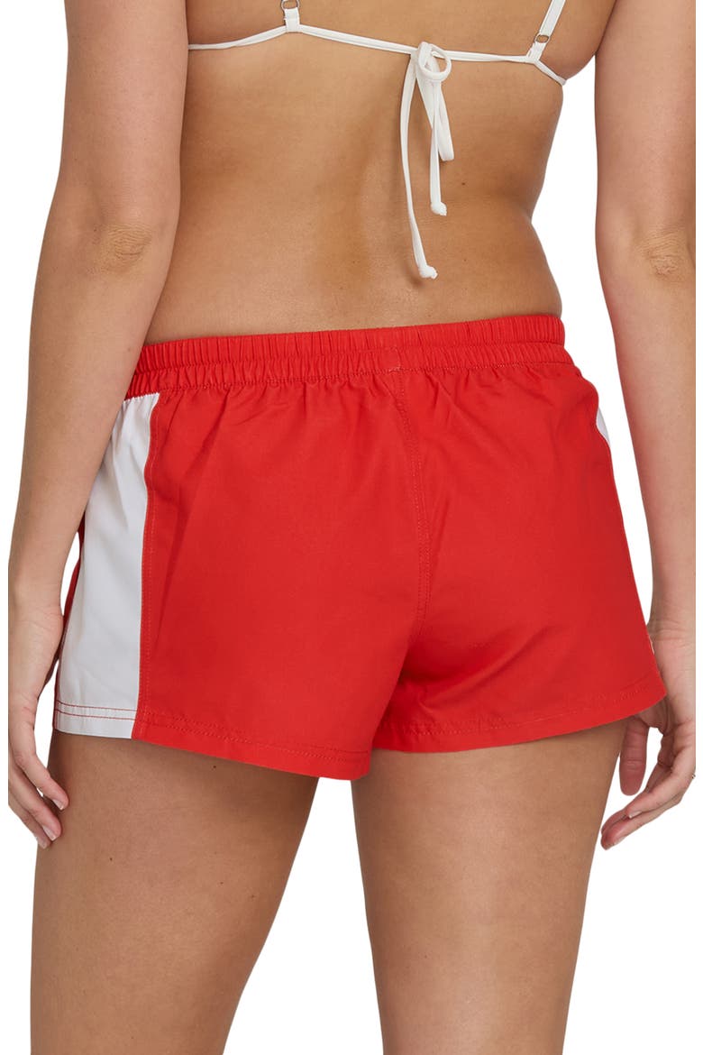 Surf Drift Board Shorts, Alternate, color, FIESTA RED