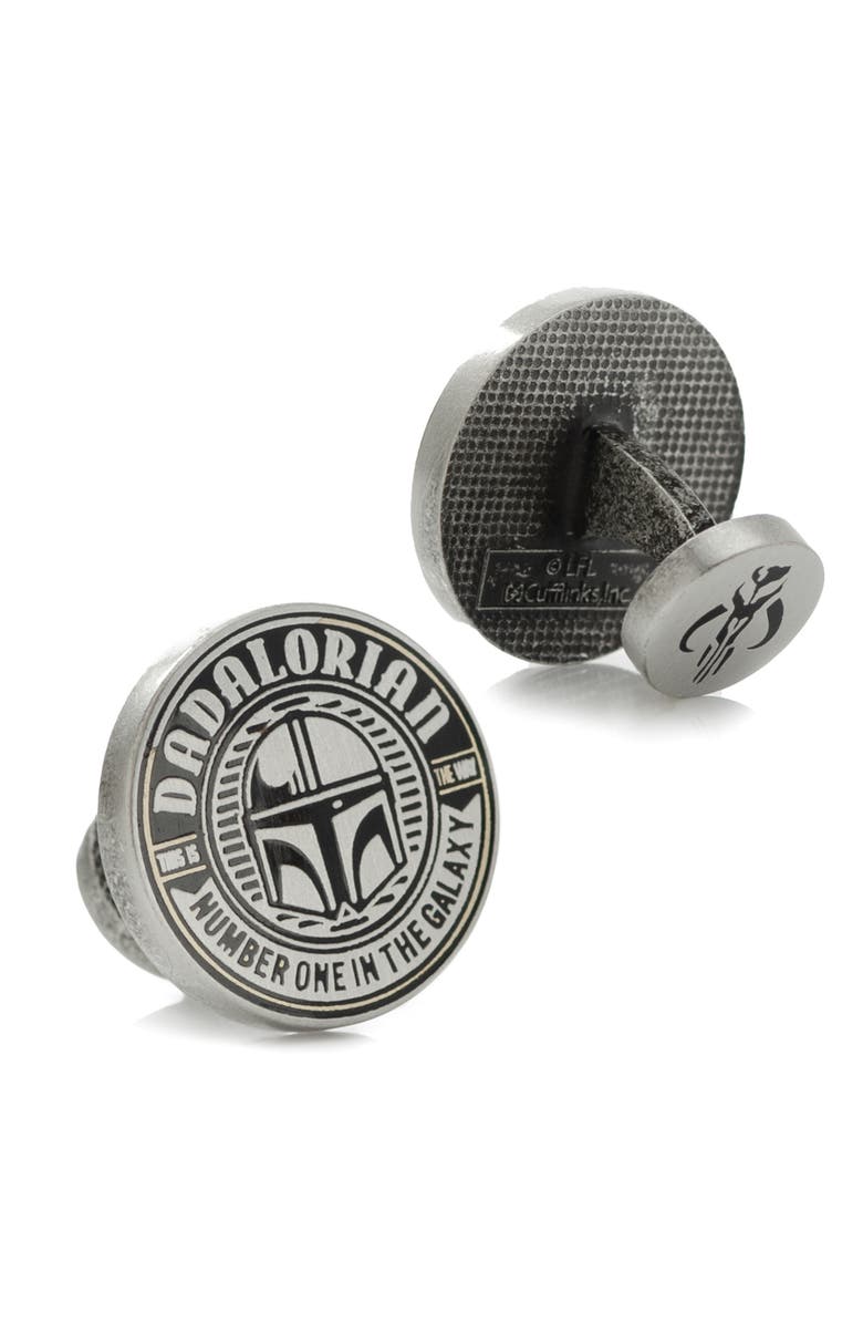Cufflinks, Inc. Dadalorian Cuff LInks, Alternate, color,