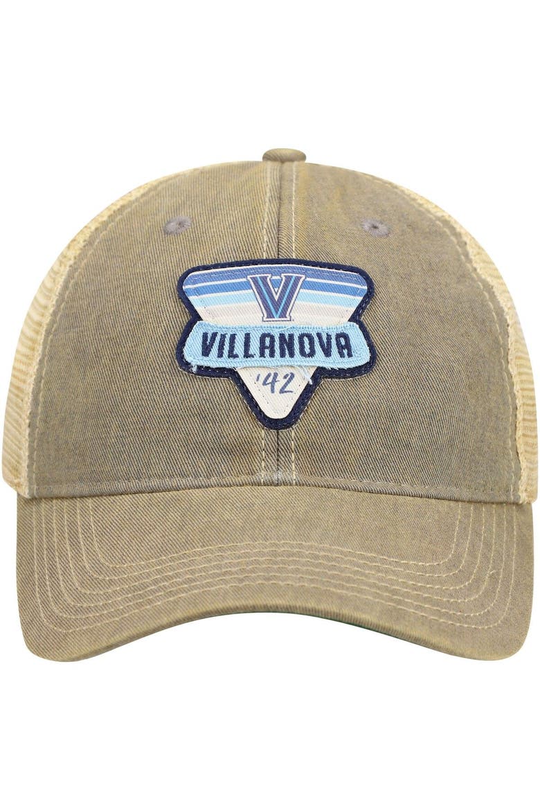 Men's Gray Villanova Wildcats Legacy Point Old Favorite Trucker Snapback Hat, Alternate, color, Gray