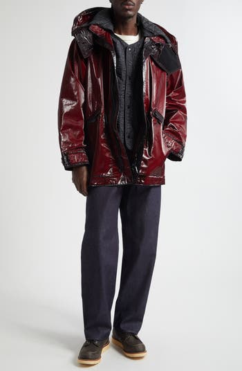 Stone Island Prismatic Coated Ripstop Parka | Nordstrom