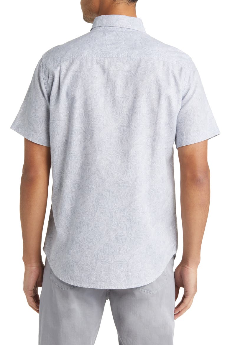 Fairfax Short Sleeve Button-Up Shirt, Alternate, color, AMAZON SUN BLUE
