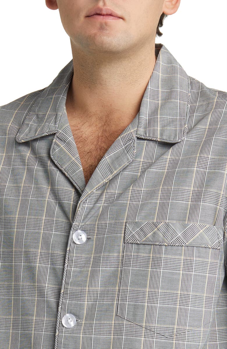 Majestic International Coopers Plaid Woven Cotton Pajamas, Alternate, color, 